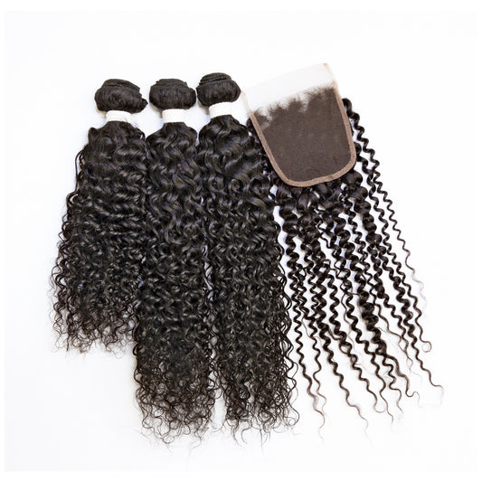 Exotic Curly Bundles W/ Closure
