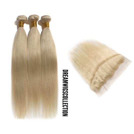 613 Straight Bundles W/ Frontal